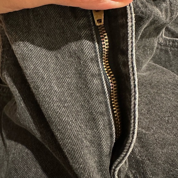 VINTAGE MENS 90’s LEVIS 545 LOOSE FIT MARBLED BLACK ZIP FLY JEANS SZ 32x38‎ - Picture 4 of 8